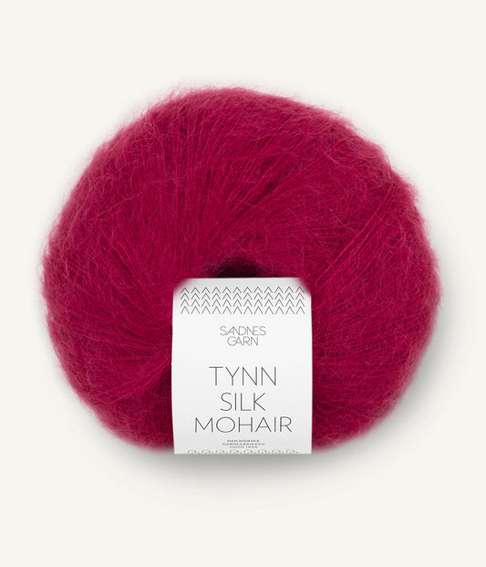 Tynn Silk Mohair Rumba red