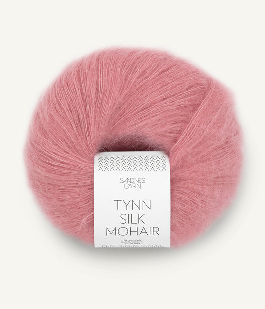 Tynn Silk Mohair Rosa