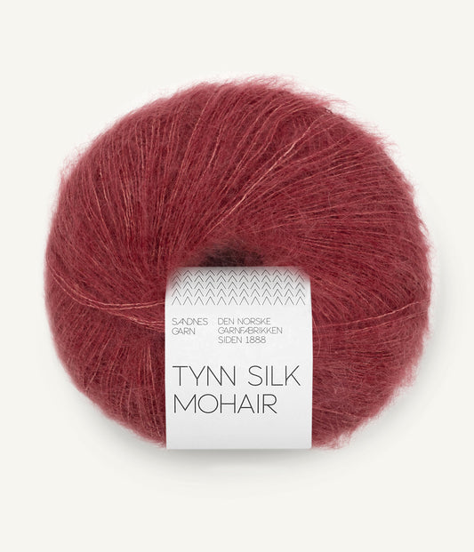 Tynn Silk Mohair Rustic Rose