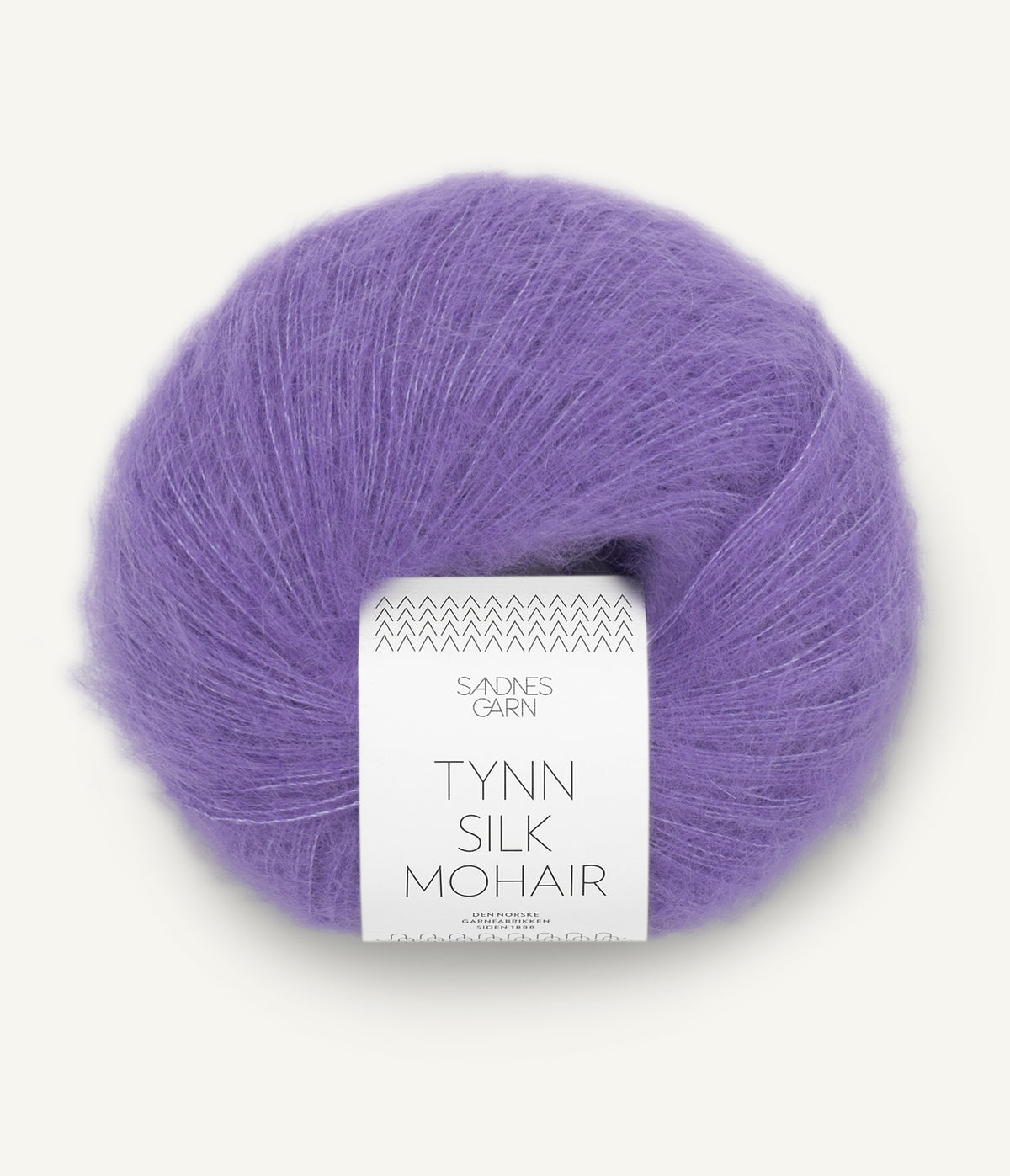 Tynn Silk Mohair Pasjonsblomst