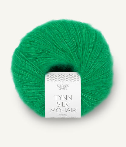 Tynn Silk Mohair Jelly Bean Green