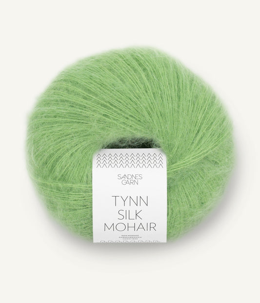 Tynn Silk Mohair Spring Green
