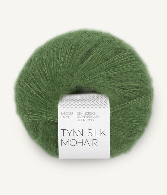 Tynn Silk Mohair Vineyard green