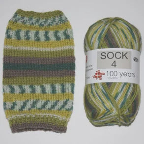 Hjerte Sock 4 farvenummer 5029