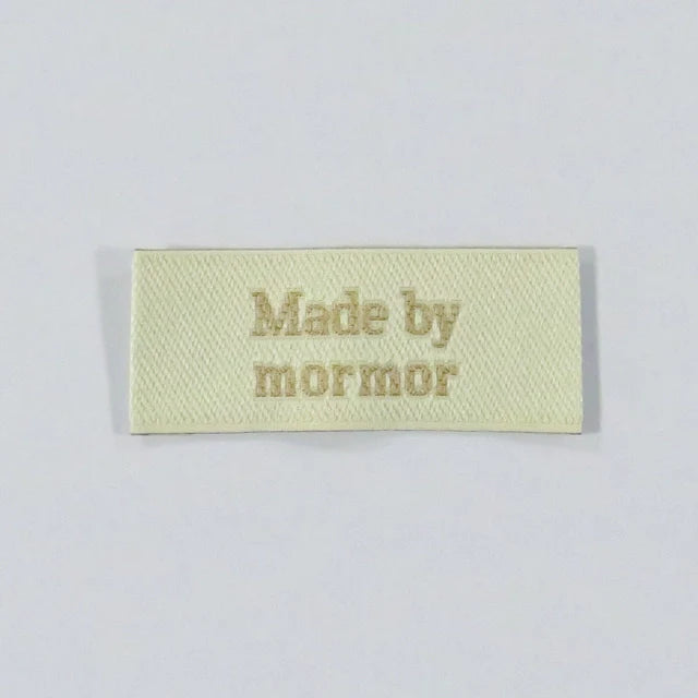 Label made by mormor