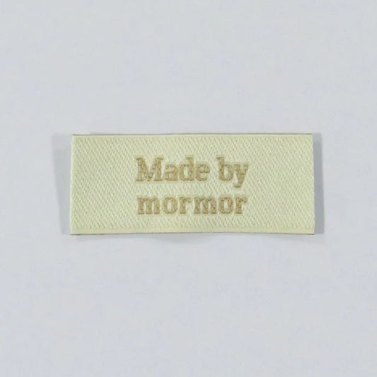 Label made by mormor