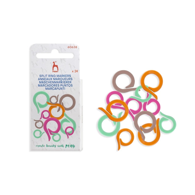 PONY MARKERINGSRINGE SPLIT (24STK) 60638