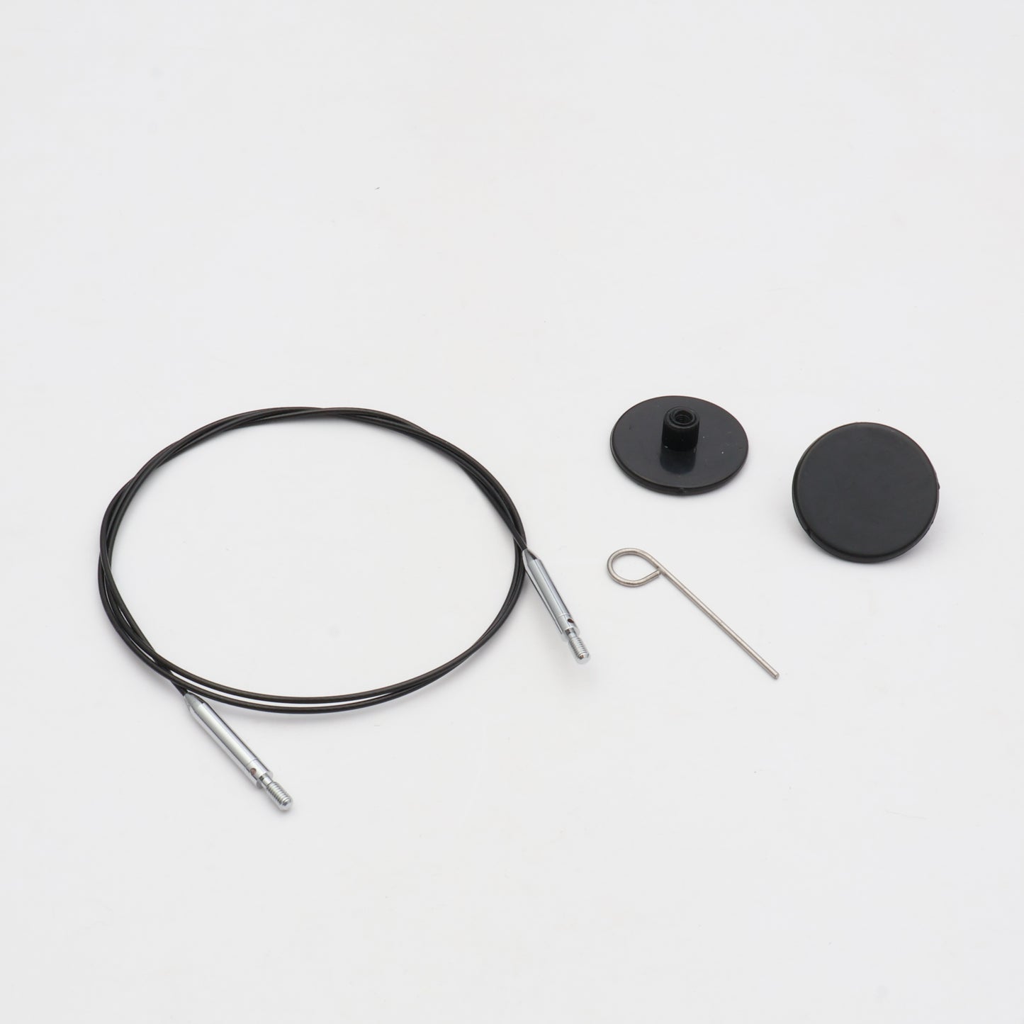 KNITPRO THIN & FLEX SORT SWIVEL KABEL 80 CM 10594