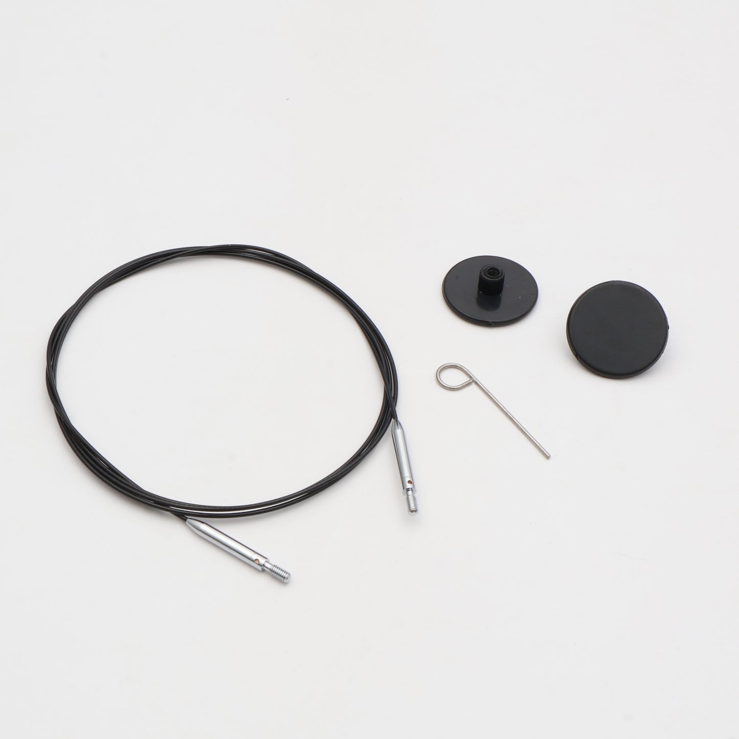 KNITPRO THIN & FLEX SORT SWIVEL KABEL 120CM 10596