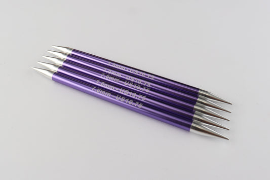 KNITPRO ZING STRØMPEPINDE 20 CM 7.00 47045