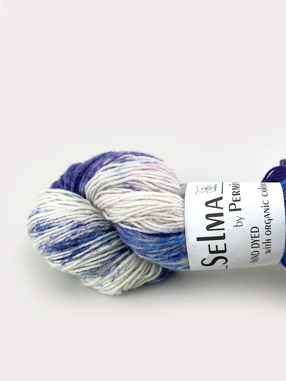 Selma Råhvid m/blålilla 