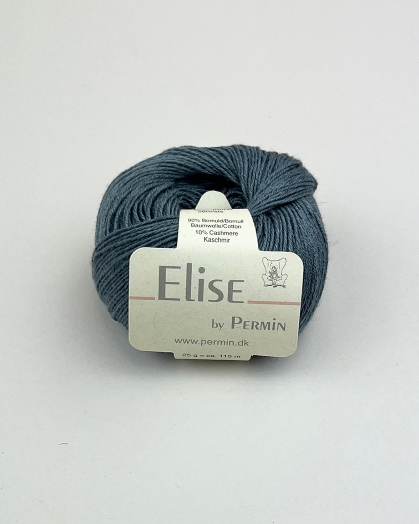 Elise Støvet indigo 