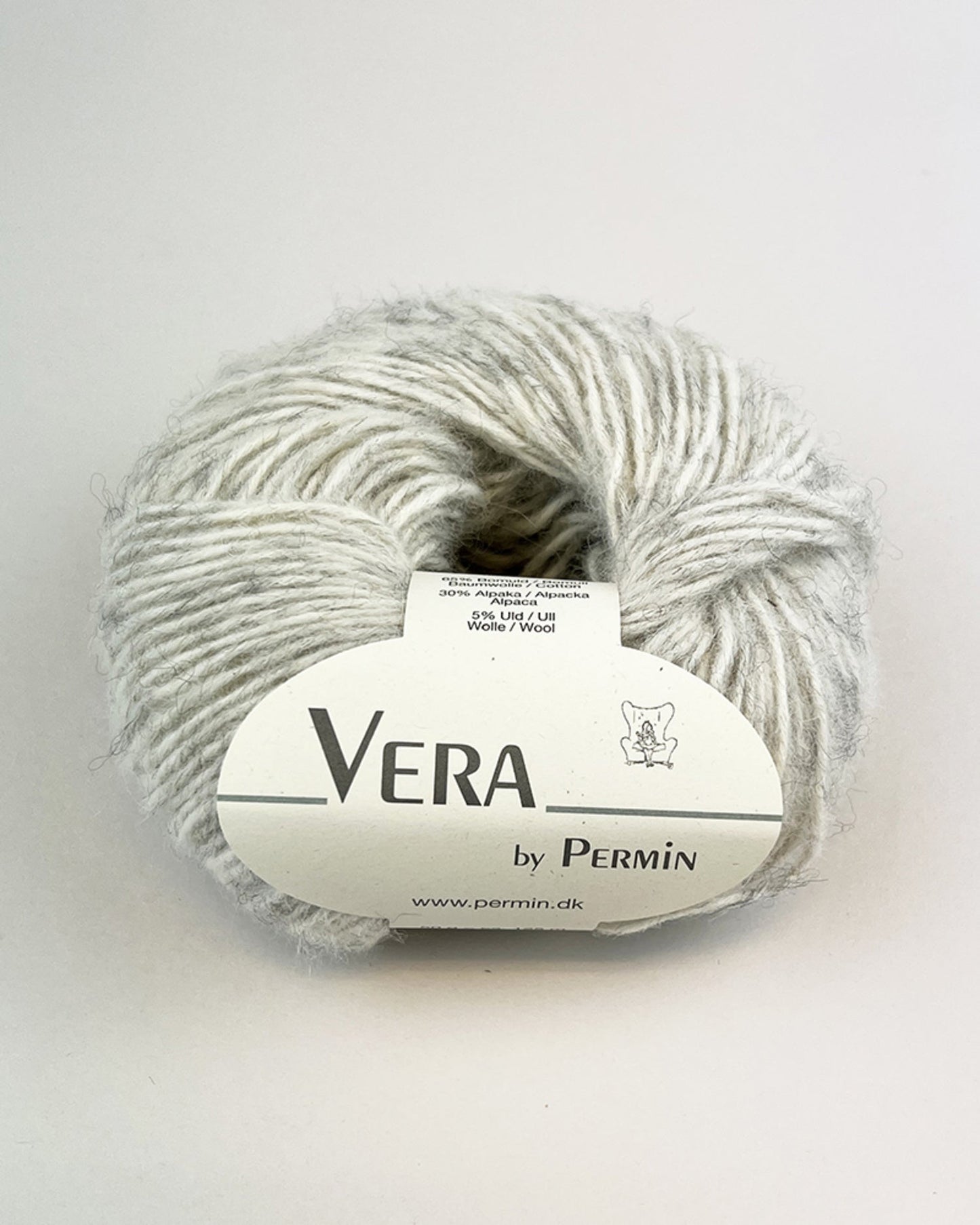 Vera Lys grå meleret 