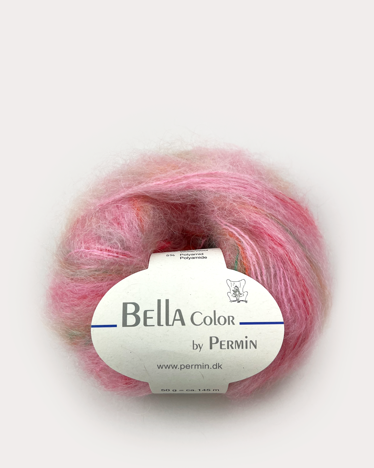 Bella Color Lyserød/Pink/Grøn 
