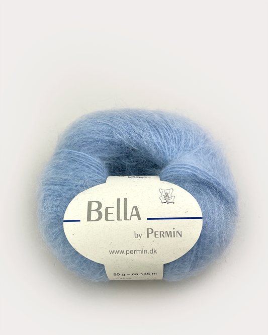 Bella mohair Lyseblå  