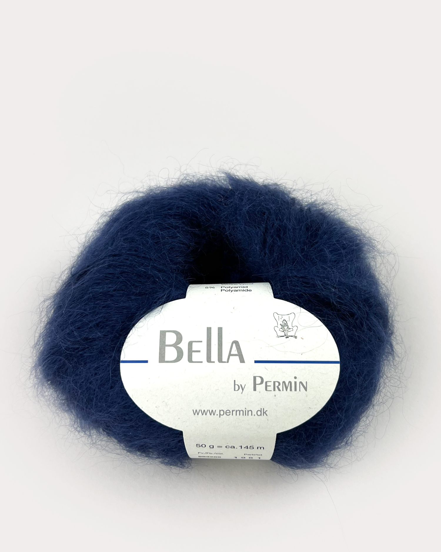 Bella mohair Navyblue   