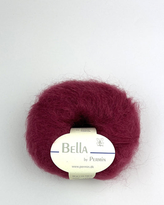 Bella mohair Vinrød 