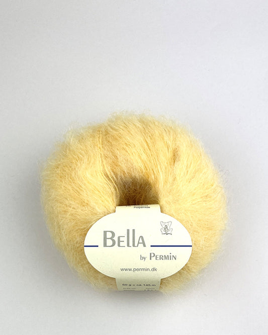 Bella mohair Solsikkegul 