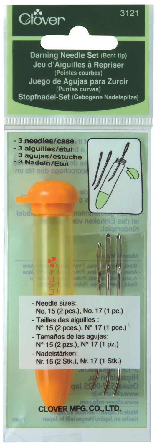 CLOVER DARNING NEEDLE SET "CHIBI" BEN (3) 3121