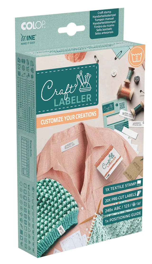 Craft labeler stempel sæt