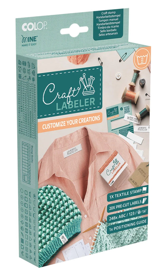 Craft labeler stempel sæt