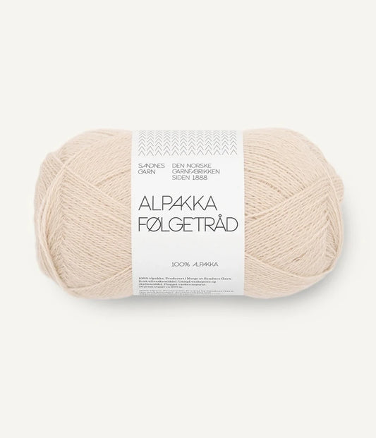 Alpakka Følgetråd Marsipan 2321