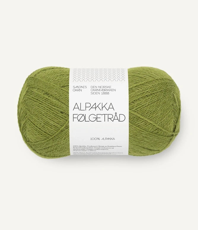 Alpakka Følgetråd Matcha 9564