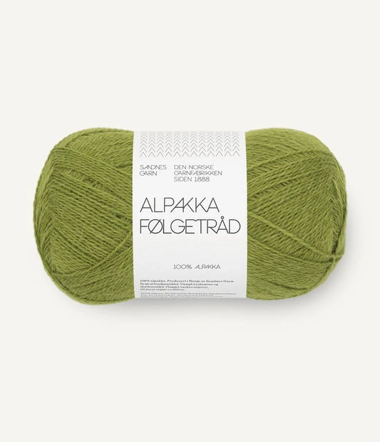 Alpakka Følgetråd Matcha 9564