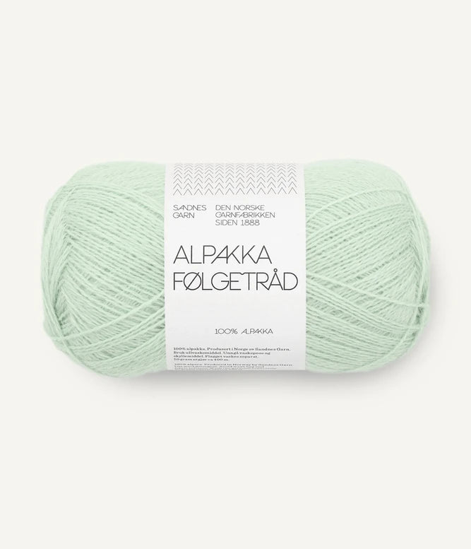 Alpakka Følgetråd Mint Green 7911