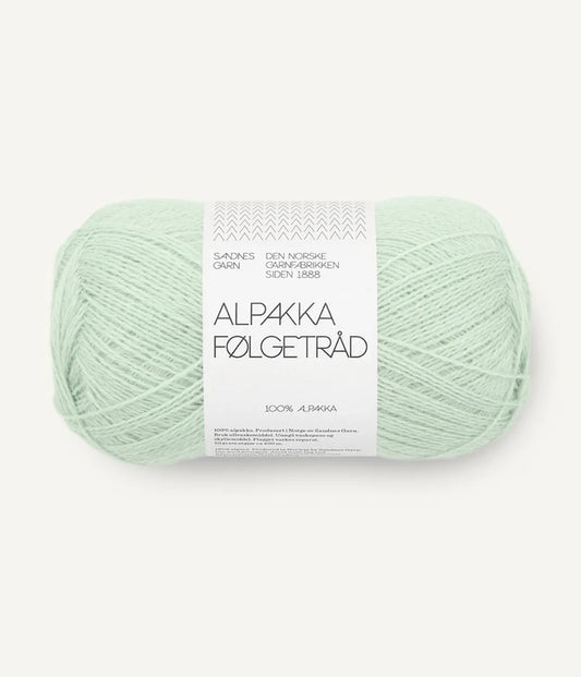 Alpakka Følgetråd Mint Green 7911