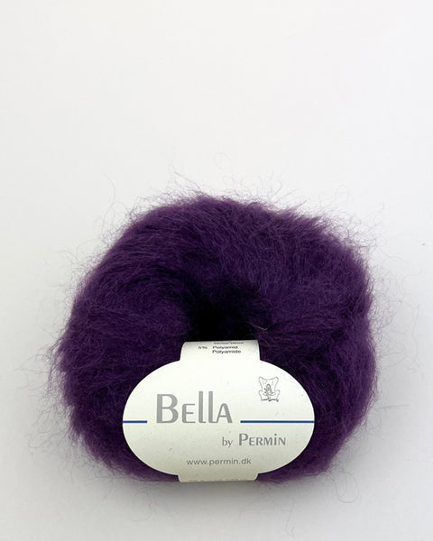 Bella mohair Urban Violet - farvenr 107