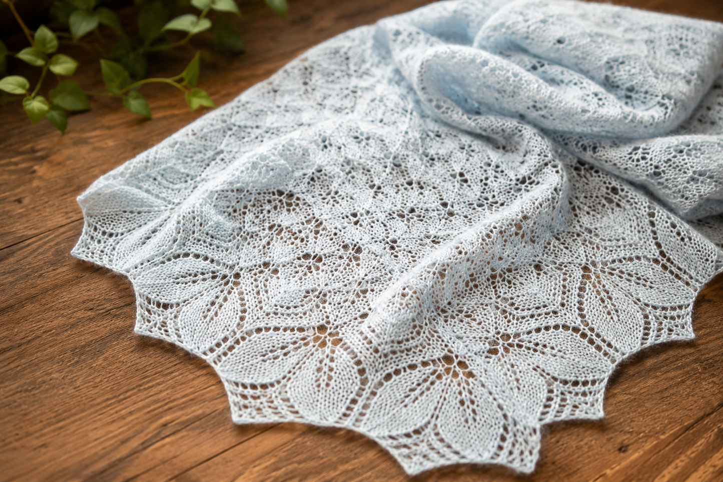 27.8 -  Lær at strikke et smukt Knit-a-Long lace sjal ✨