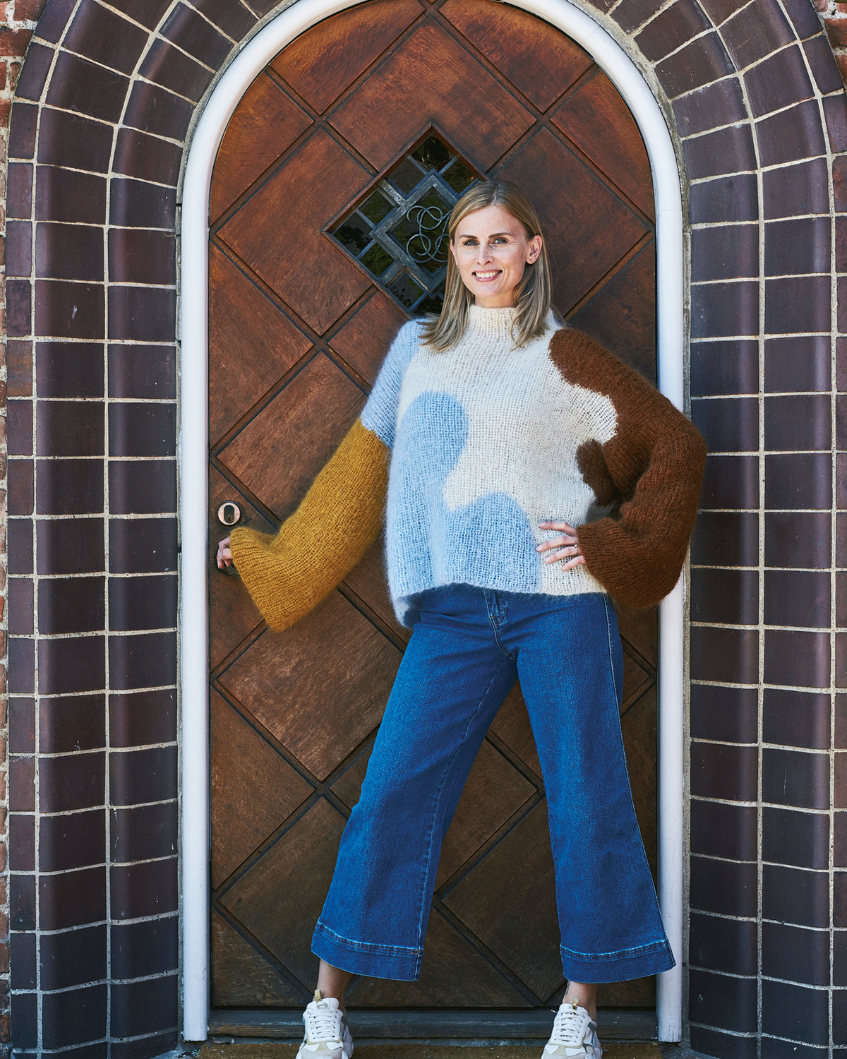 Garnpakke Bella intarsia XXL/XXXL