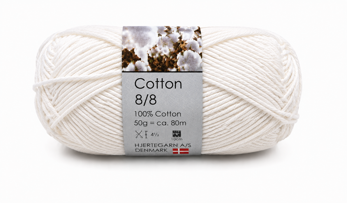 Cotton 8-8 - Farve nummer 2010