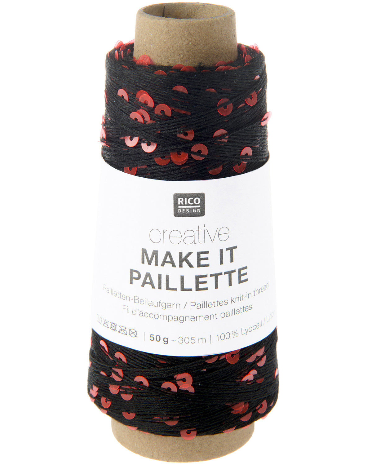 Creative Make It Paillette Black Neon - farvenr 007
