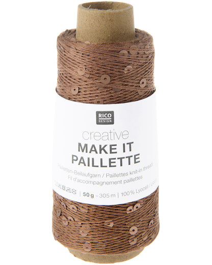 Creative Make It Paillette Brown - farvenr 005