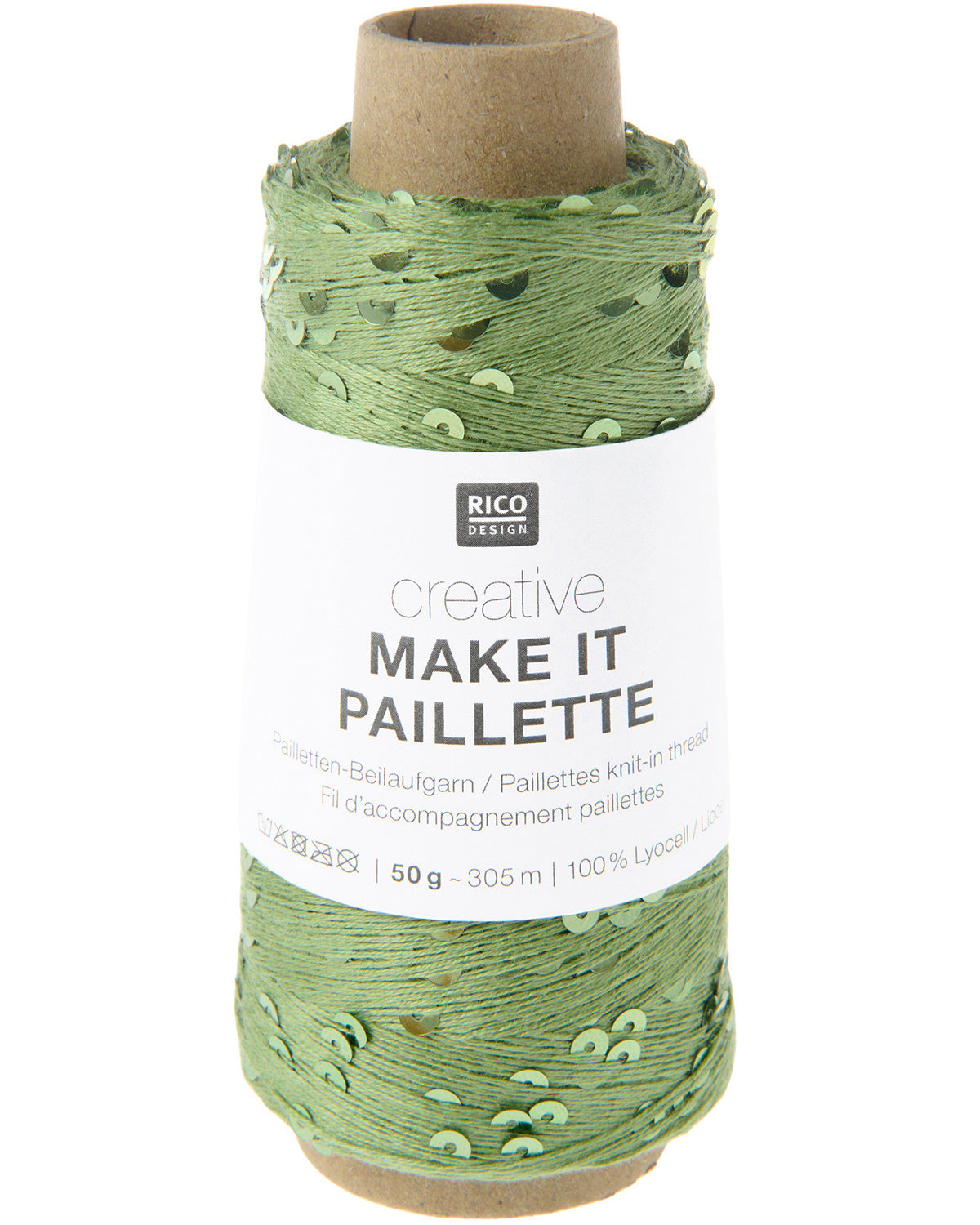Creative Make It Paillette Green - farvenr 002