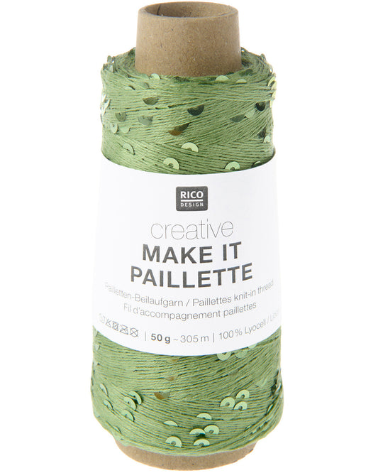 Creative Make It Paillette Green - farvenr 002