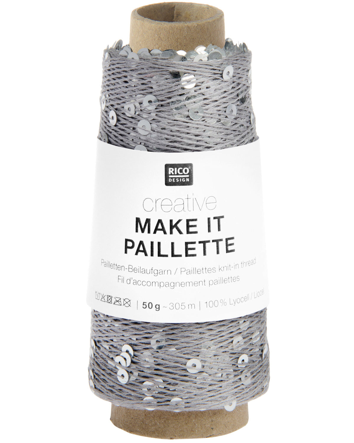 Creative Make It Paillette Grey - farvenr 010