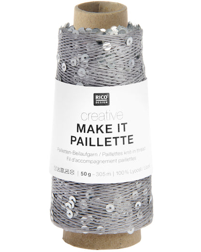 Creative Make It Paillette Grey - farvenr 010