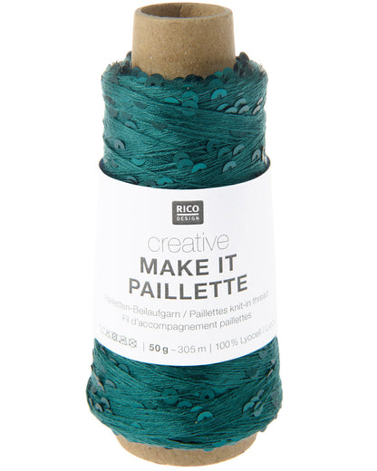 Creative Make It Paillette Petrol - farvenr 003