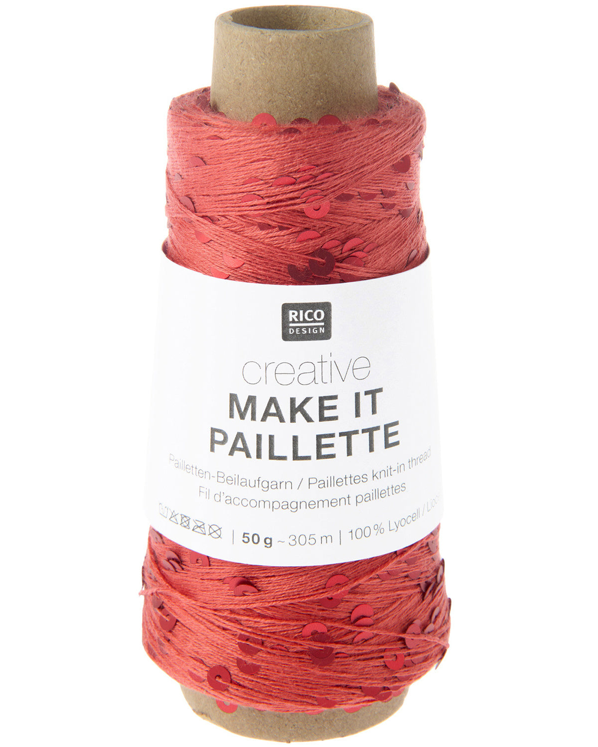 Creative Make It Paillette Red - farvenr 004