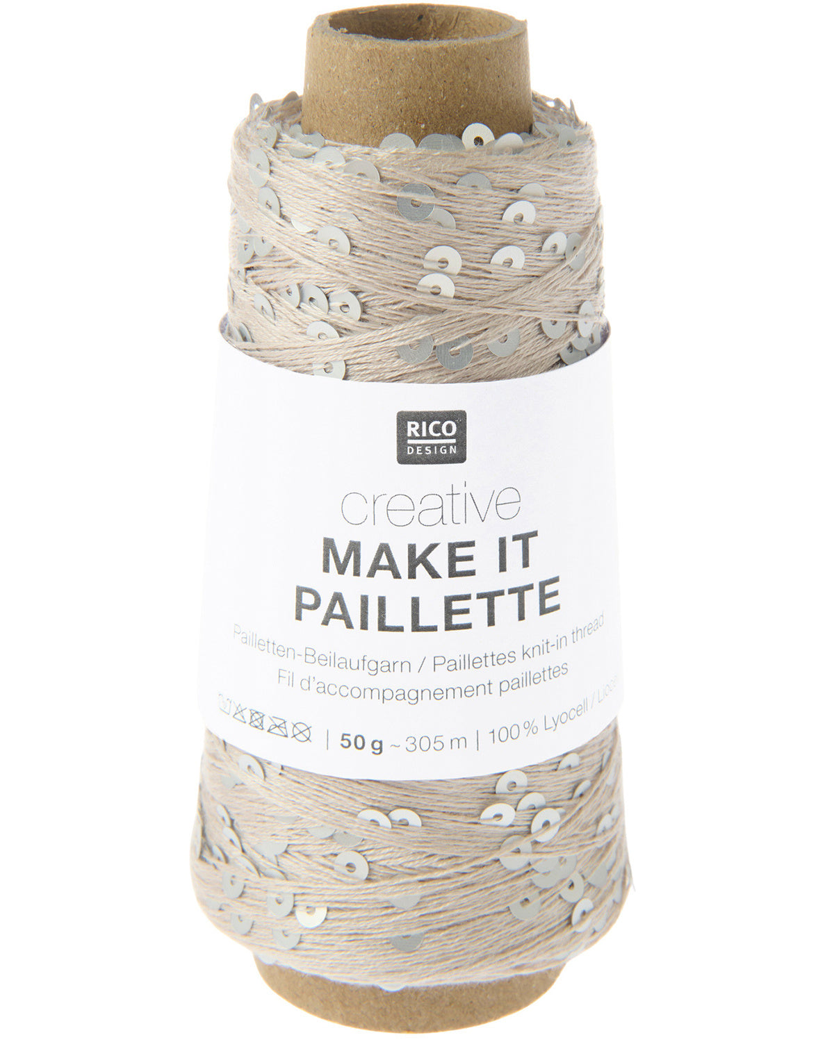 Creative Make It Paillette Silver - farvenr 001
