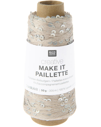Creative Make It Paillette Silver - farvenr 001