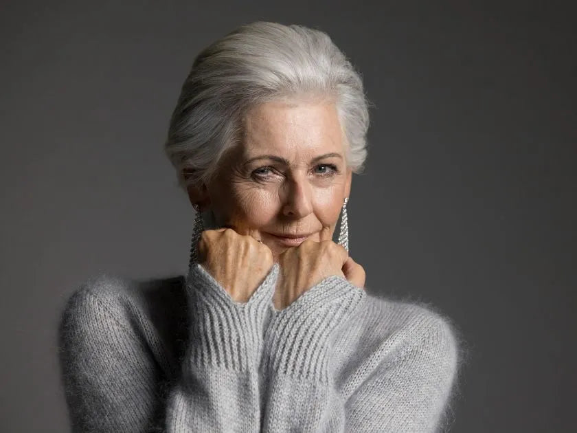 Strikkekit: Quiet Moments – let og elegant sweater med fluffy udtryk (garn + gratis opskrift)