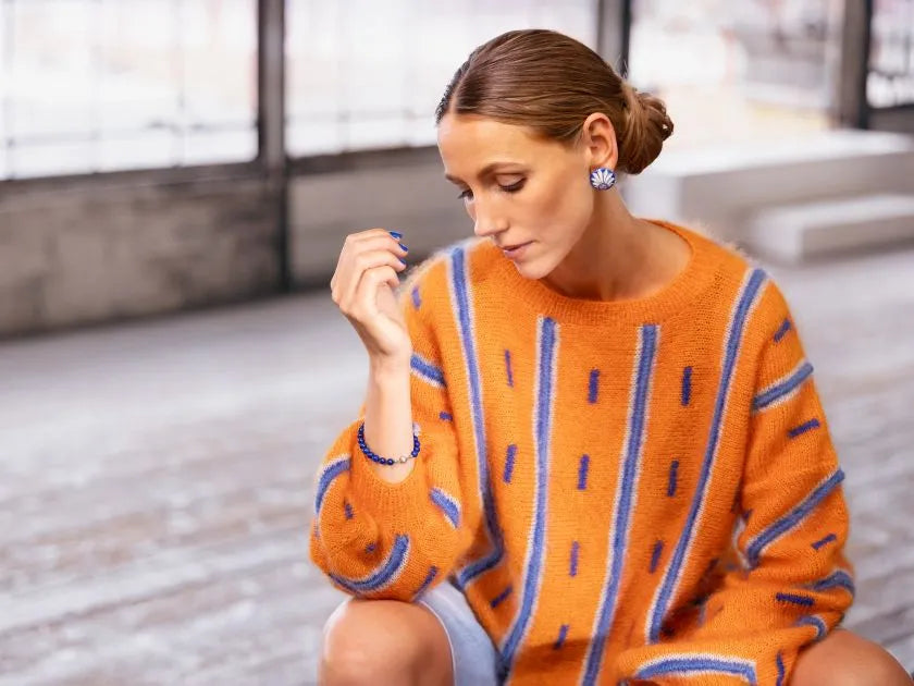 Komplet garnpakke til Khepri – Sweater med bille | L–XL