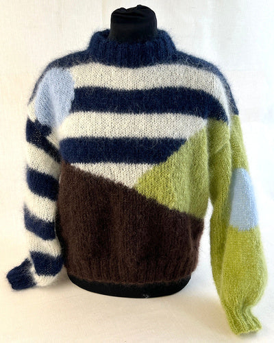 Garn til Grafisk sweater (Inkl opskrift)