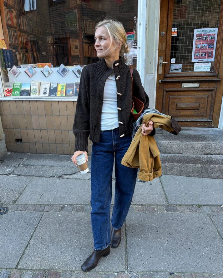 Opskrift: Hannah Jacket – dansk strikkeopskrift
