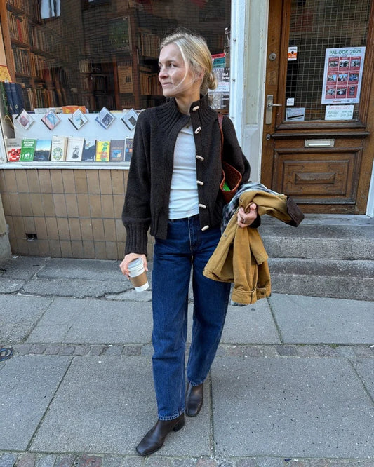 Opskrift: Hannah Jacket – dansk strikkeopskrift
