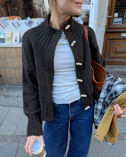 Opskrift: Hannah Jacket – dansk strikkeopskrift